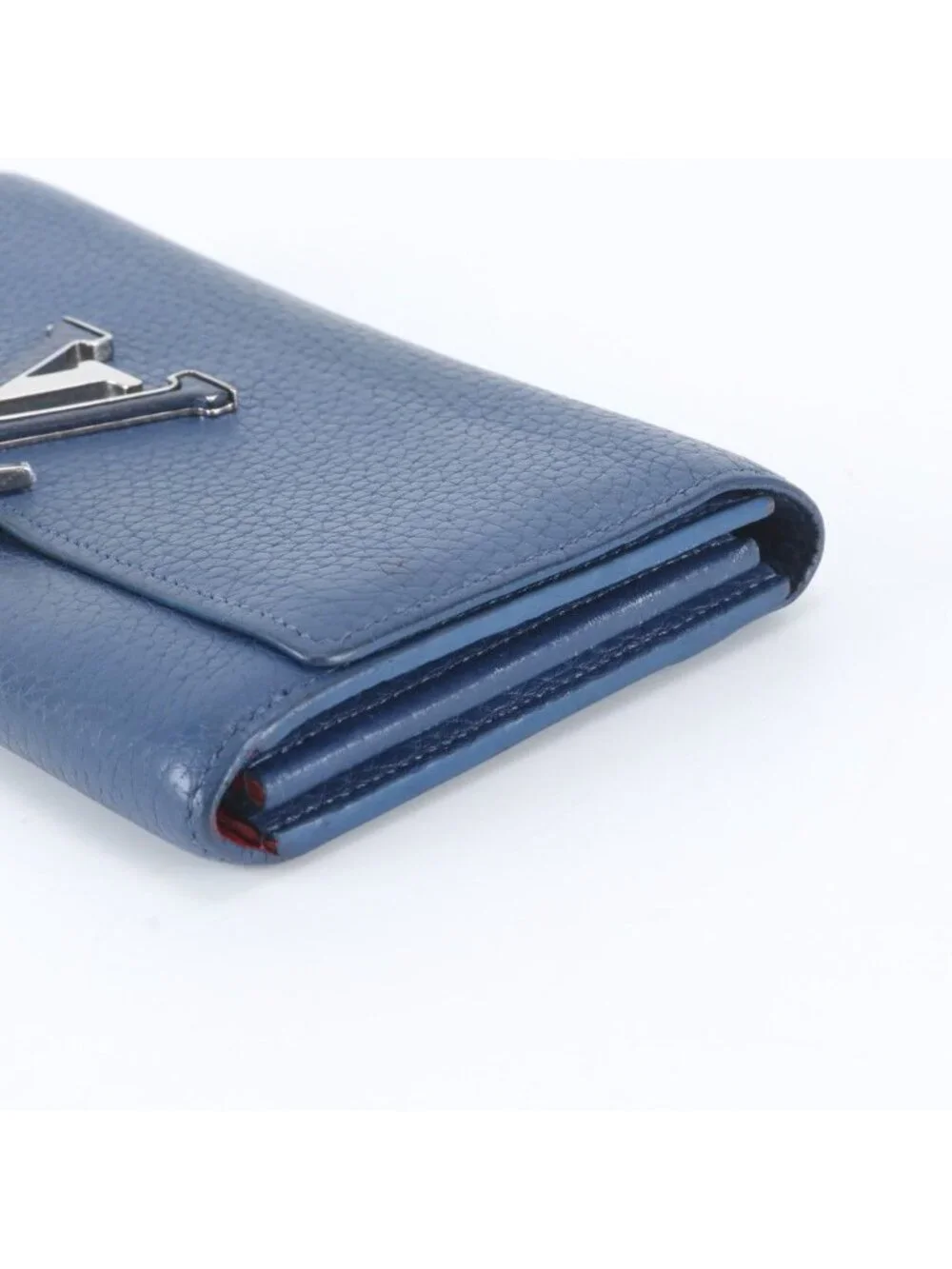 Louis Vuitton Cuir Taurillon Leather Portefeuille Capucines Wallet